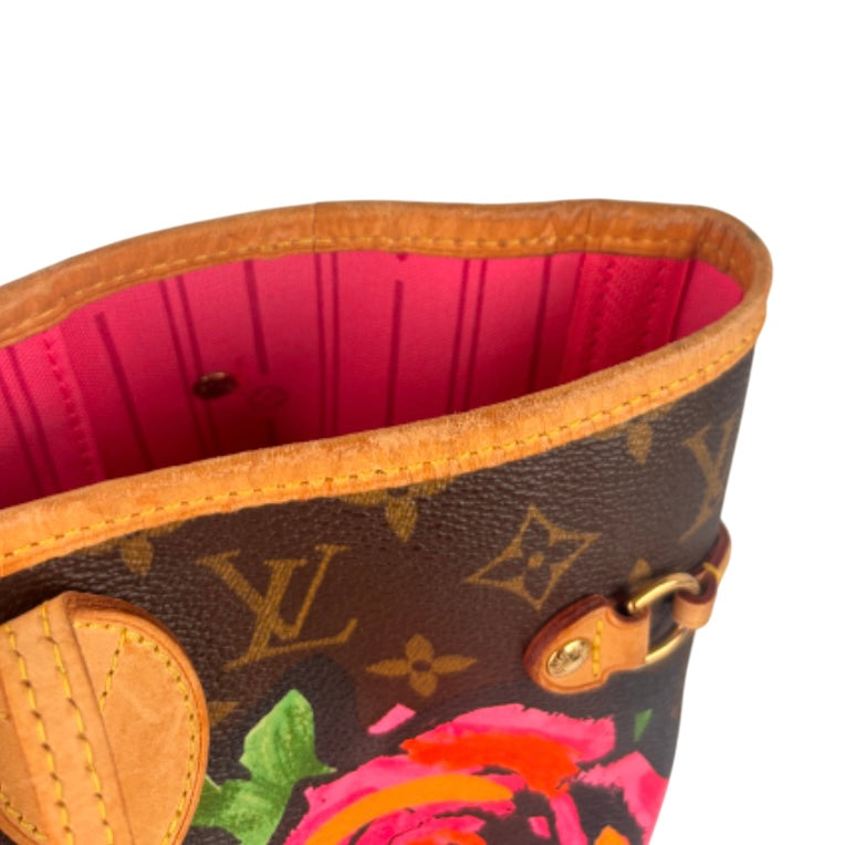 LOUIS VUITTON MONOGRAM ROSE NEVER FULL MM LIMITED EDITION