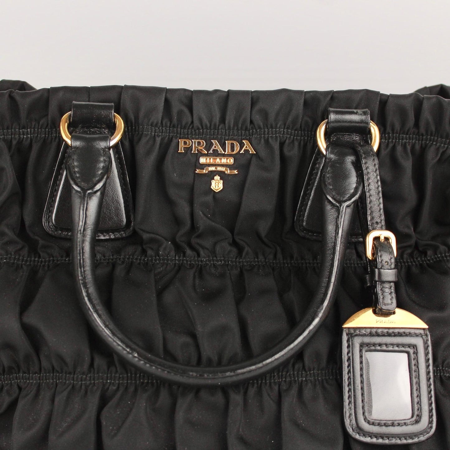 PRADA TESSUTO GAUFRE TOTE