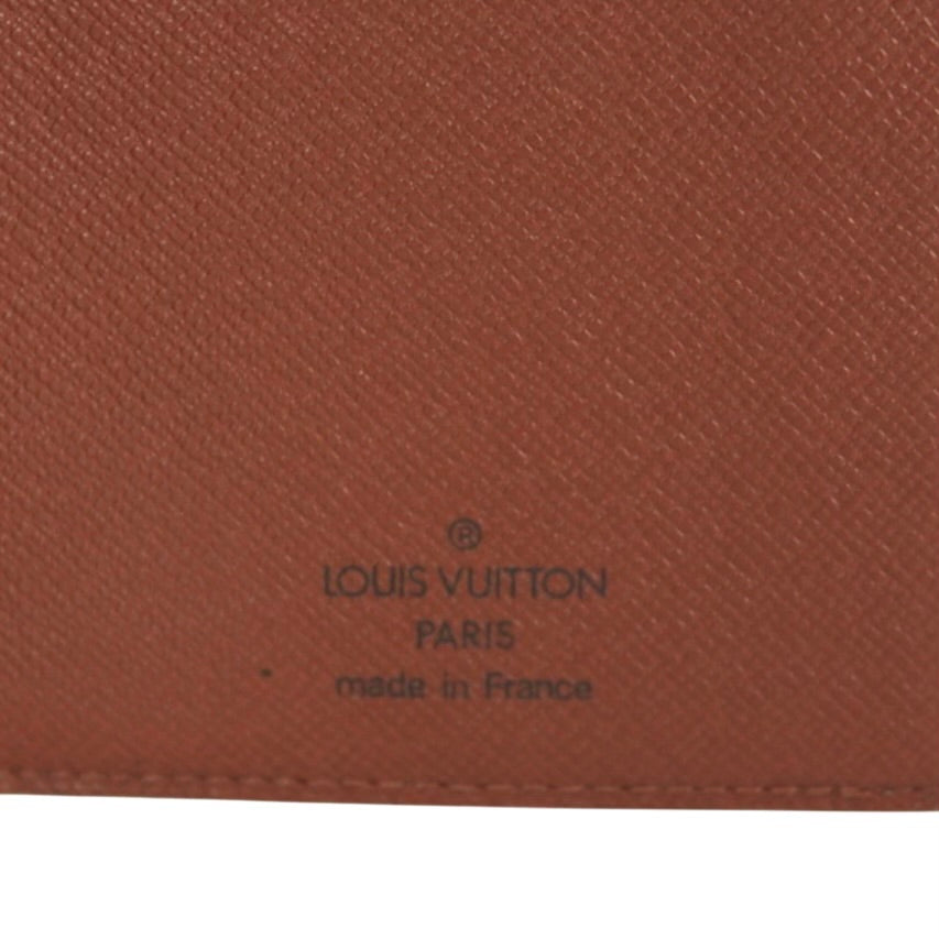 LOUIS VUITTON LV MONOGRAM POCKET AGENDA COVER
