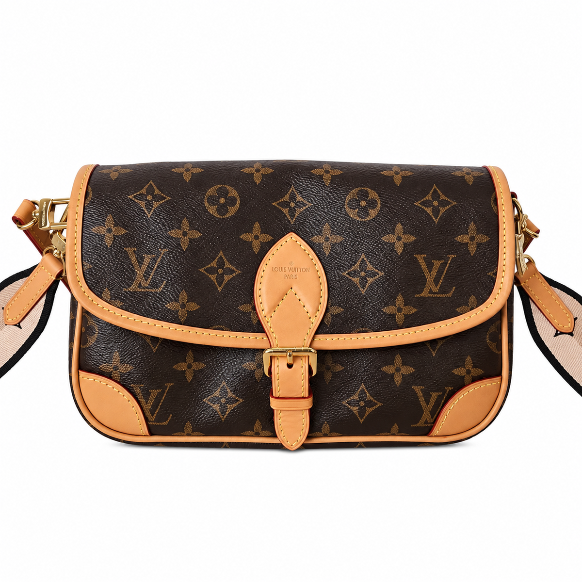 LOUIS VUITTON DIANE SATCHEL BLACK