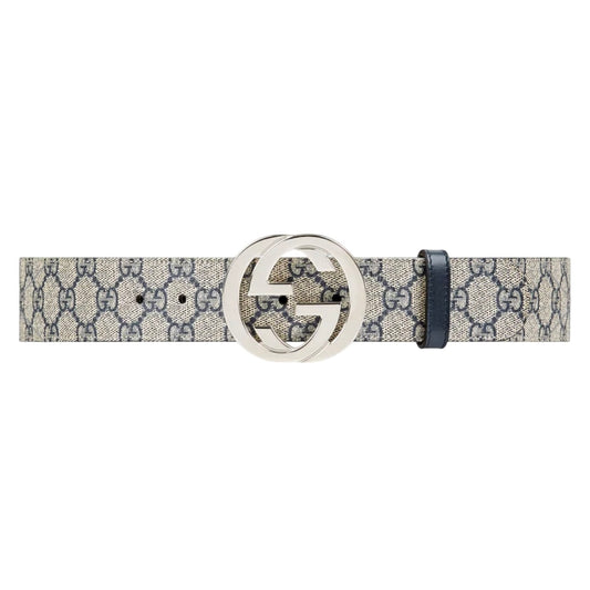 GUCCI SUPREME BELT WITH G BUCKLE