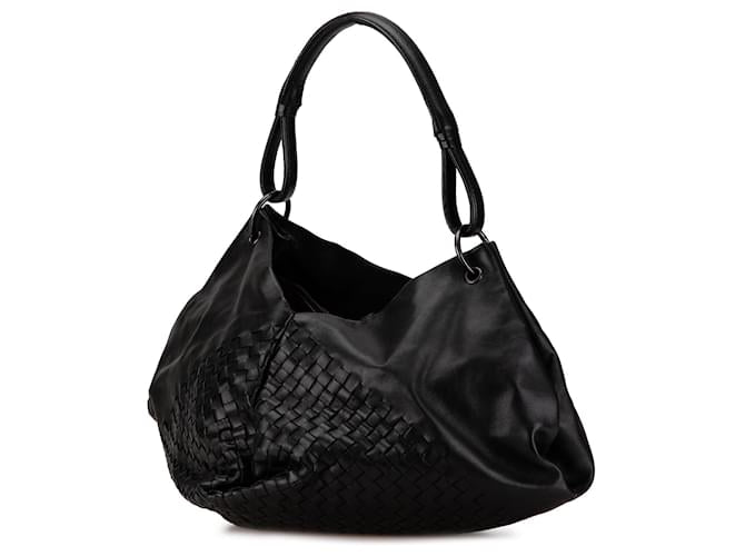 BOTTEGA VENETTA INTRECCIATO AQUILONE FORTUNE COOKIE HOBO BAG