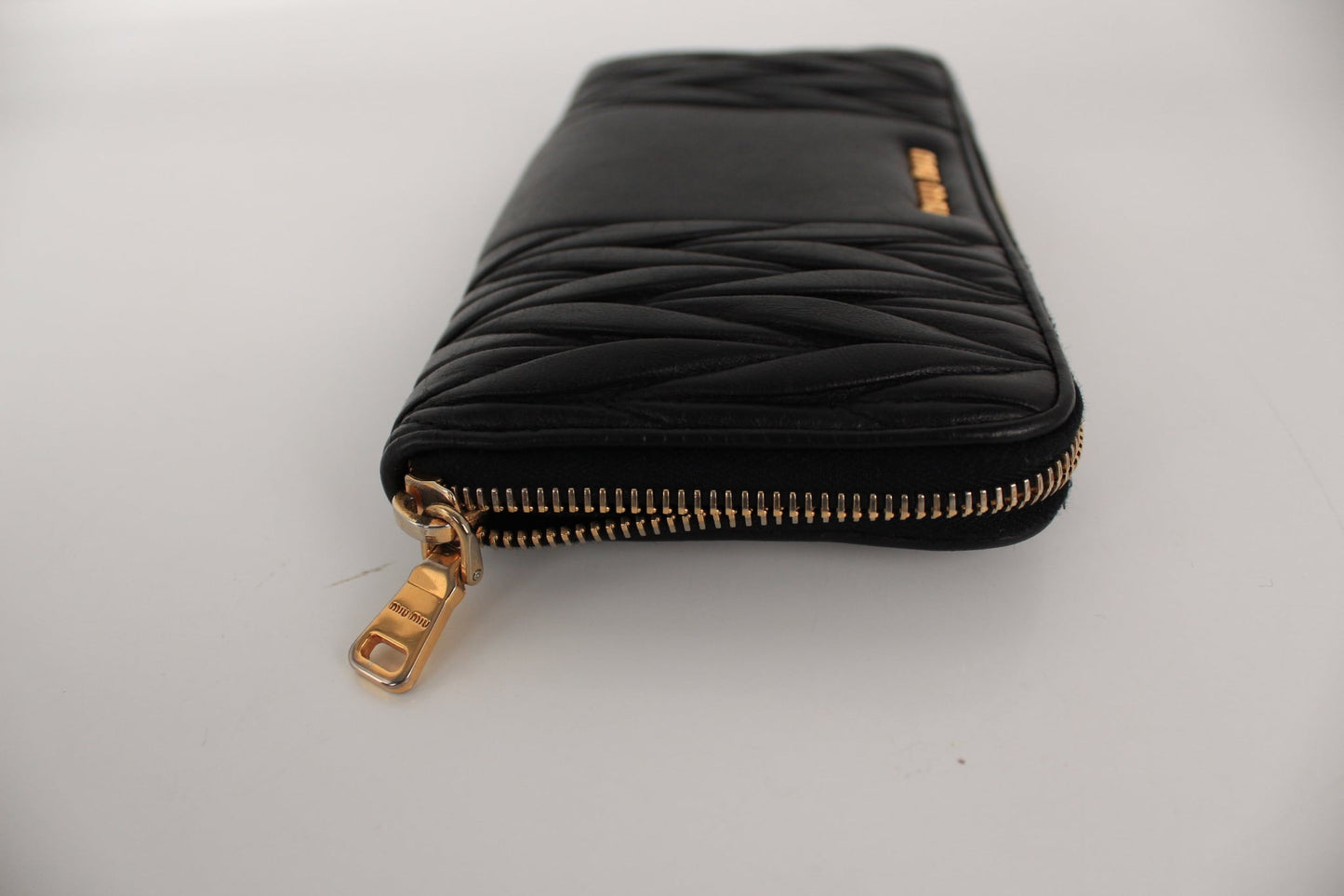 MIU MIU MATELASSE LONG WALLET