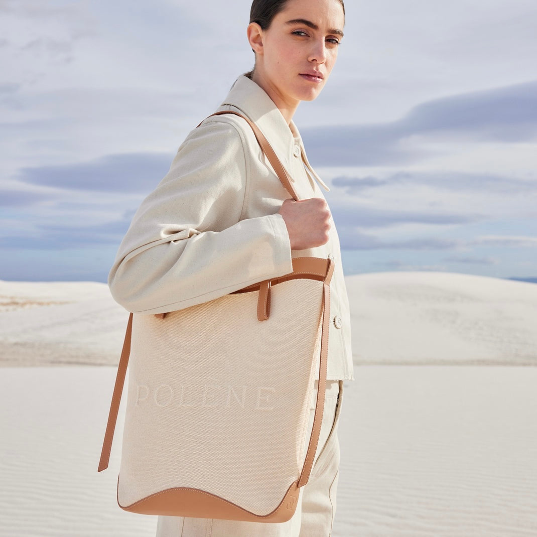 POLENE ILO EDITION TAN TOTE BAG – Consignment Queen