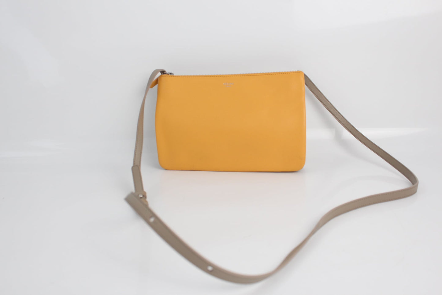 CELINE TRI COLOR POUCH CROSSBODY