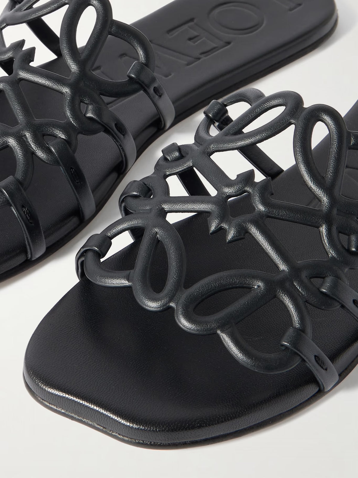 LOEWE PETAL ANAGRAM SLIDE
