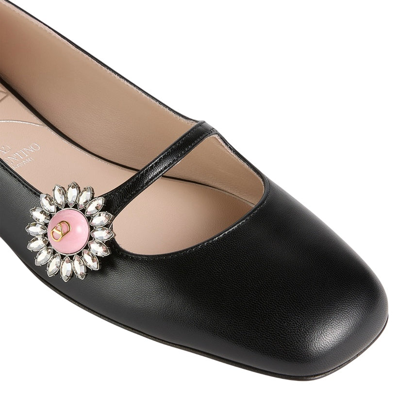 VALENTINO GARAVANI PRESHOES LEATHER MARY JANE PUMPS