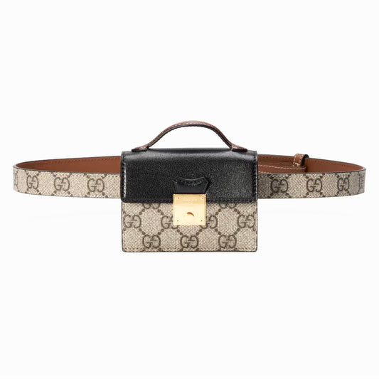 GUCCI  PADLOCK MINI GG BELT BAG