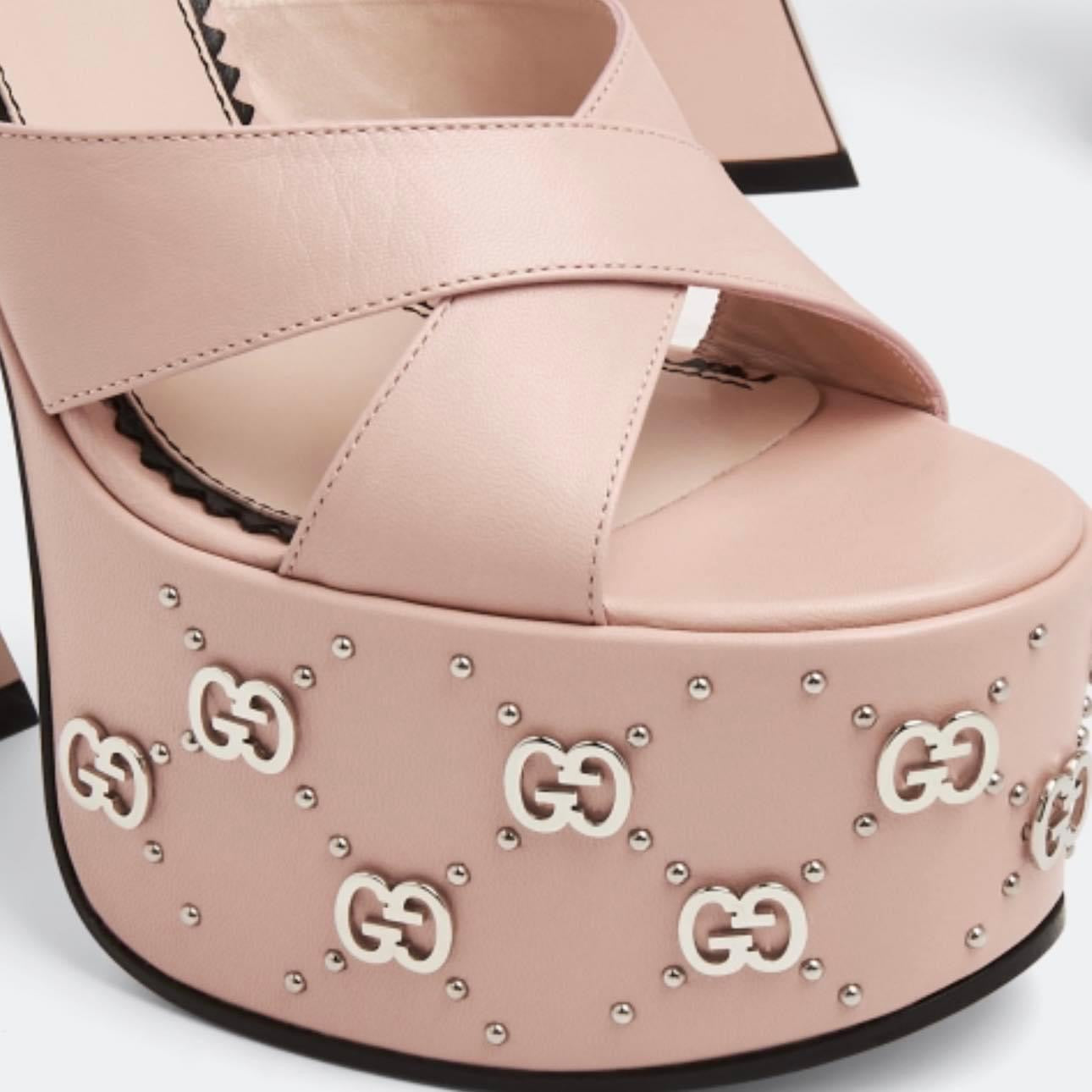 GUCCI INTERLOCKING G HEELS