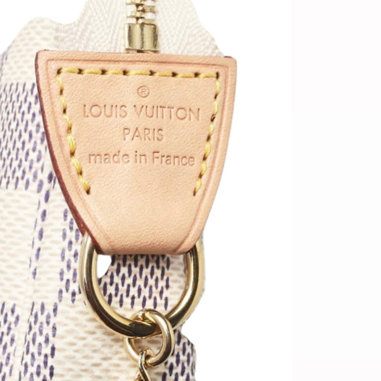 LOUIS VUITTON DAMIER AZUR MINI POCHETTE
