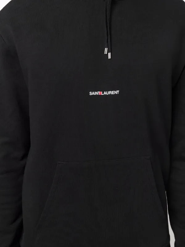 YVES SAINT LAURENT HOODIE BLACK