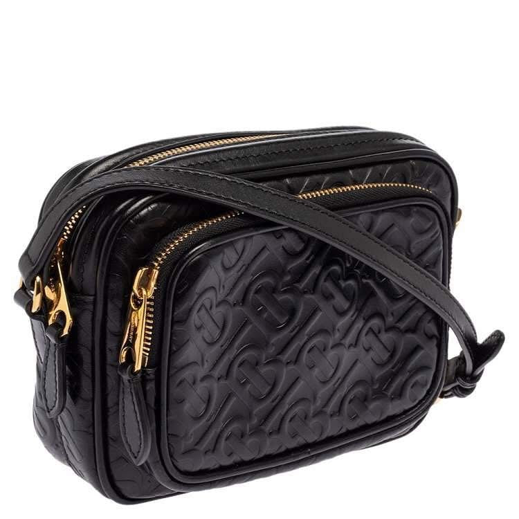 BURBERRY Embossed Monogram Black