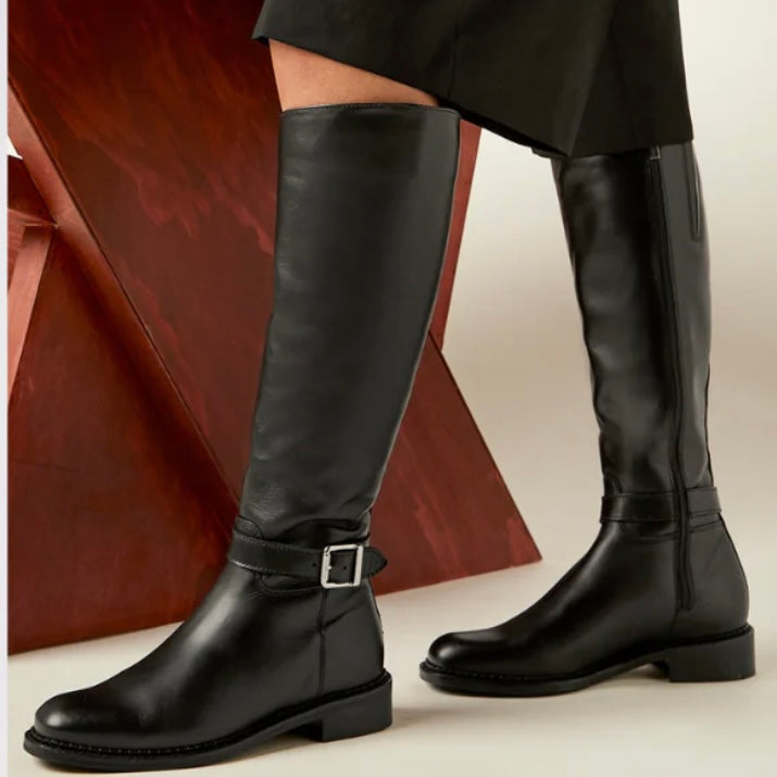 LA CANADIENNE STEVIE LEATHER BOOTS