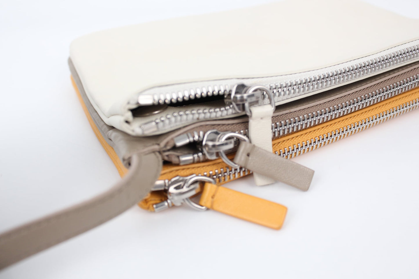 CELINE TRI COLOR POUCH CROSSBODY