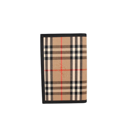 BURBERRY CHECK PATTERN SYSTEM NOTEBOOK