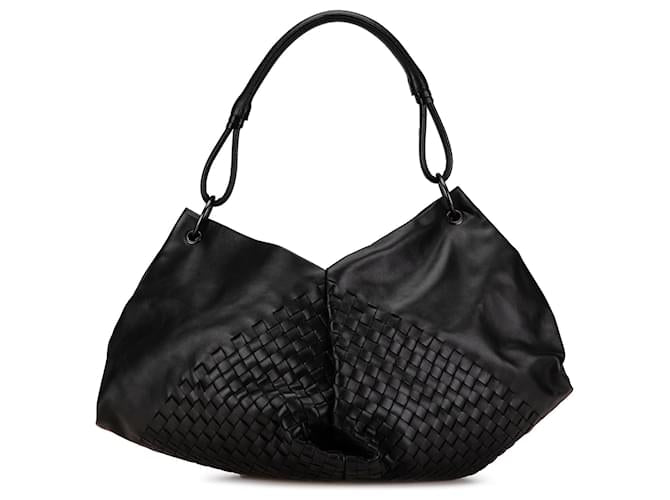BOTTEGA VENETTA INTRECCIATO AQUILONE FORTUNE COOKIE HOBO BAG