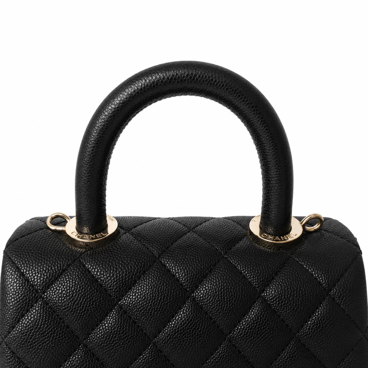 CHANEL CC TOP HANDLE EXTRA MINI CAVIAR