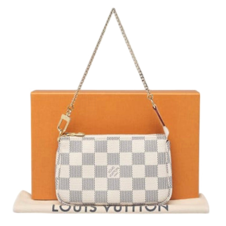 LOUIS VUITTON DAMIER AZUR MINI POCHETTE