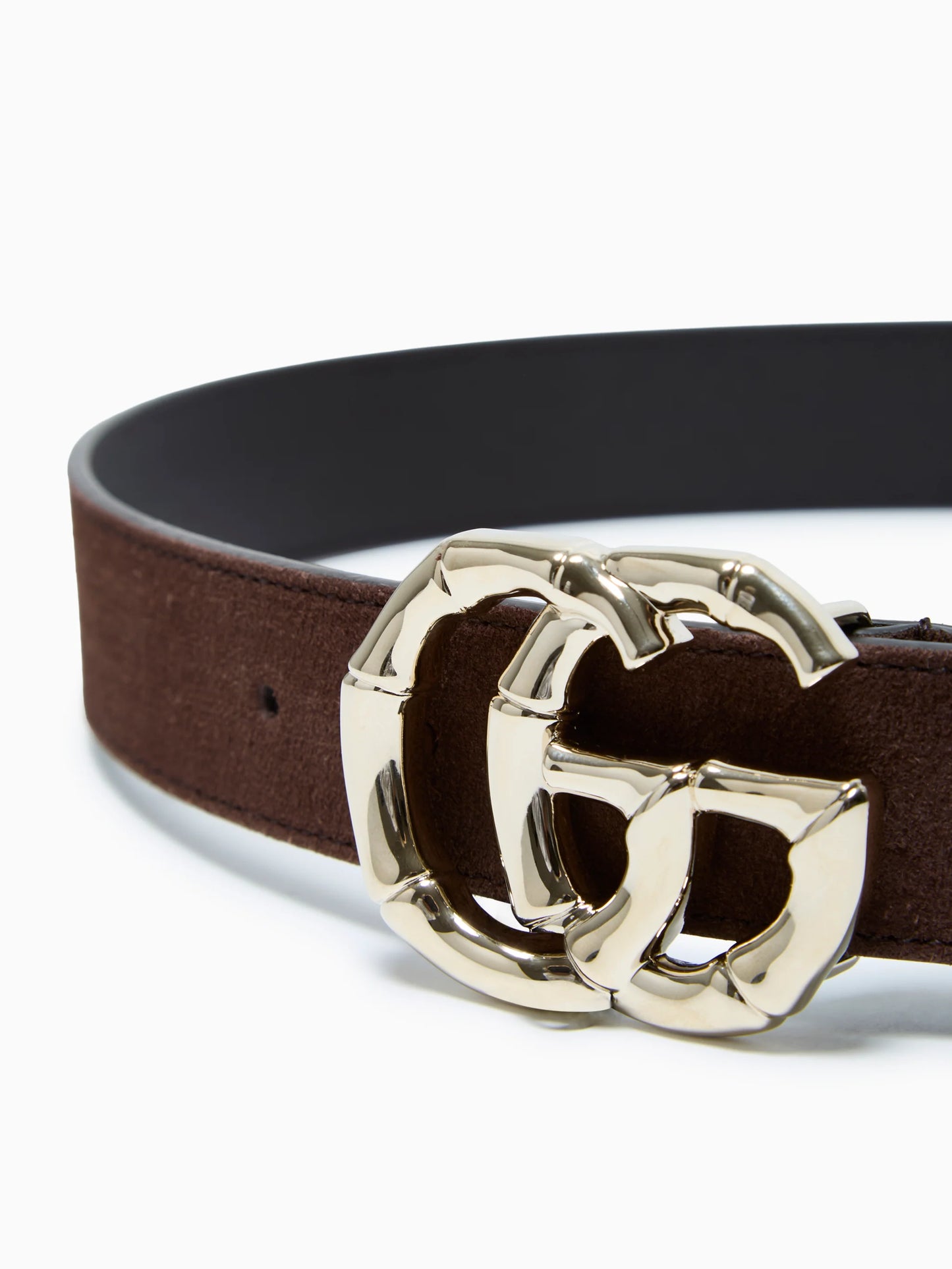 GUCCI GG SUEDE UNISEX BELT