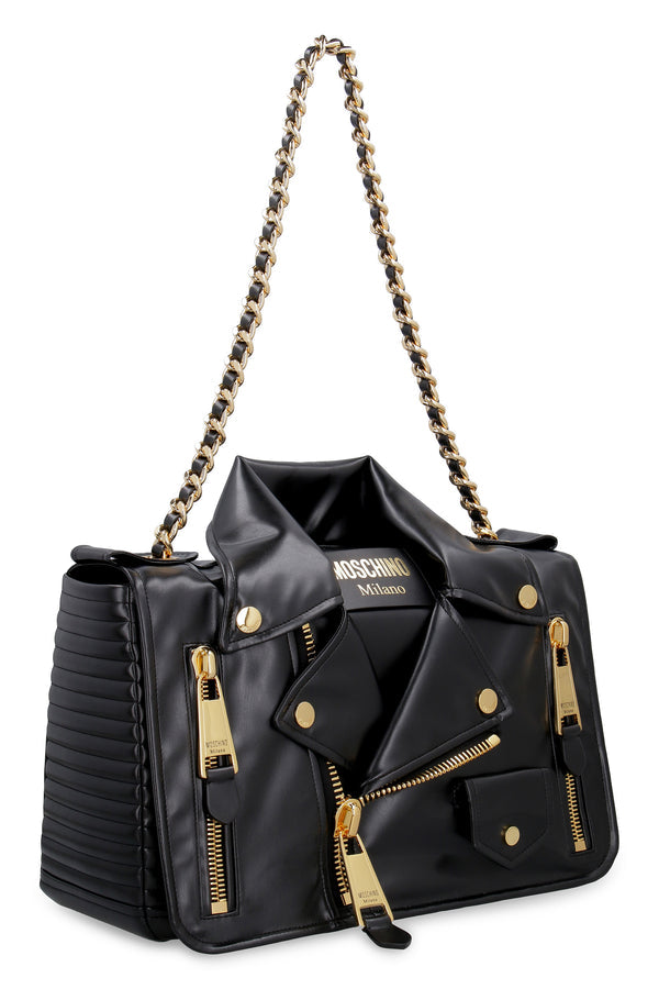 MOSCHINO BIKER MAXI BAG