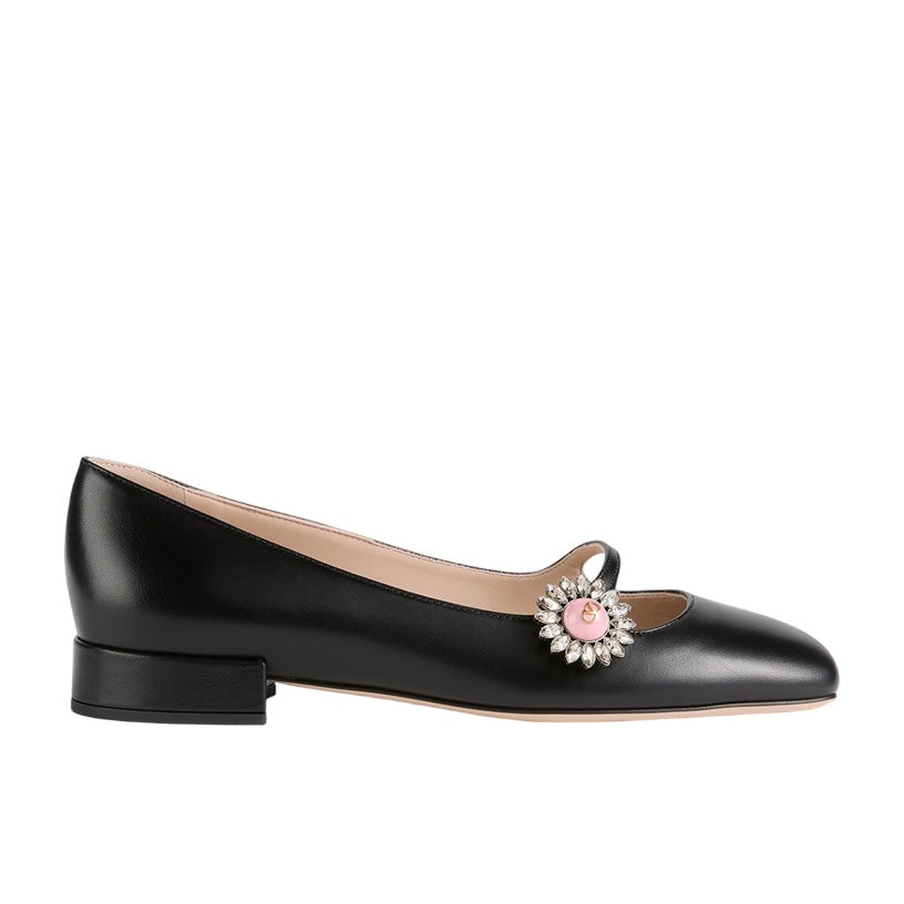 VALENTINO GARAVANI PRESHOES LEATHER MARY JANE PUMPS