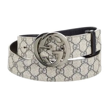 GUCCI SUPREME BELT WITH G BUCKLE