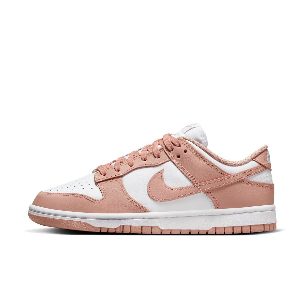 NIKE DUNK LOW GS WHITE ROSE