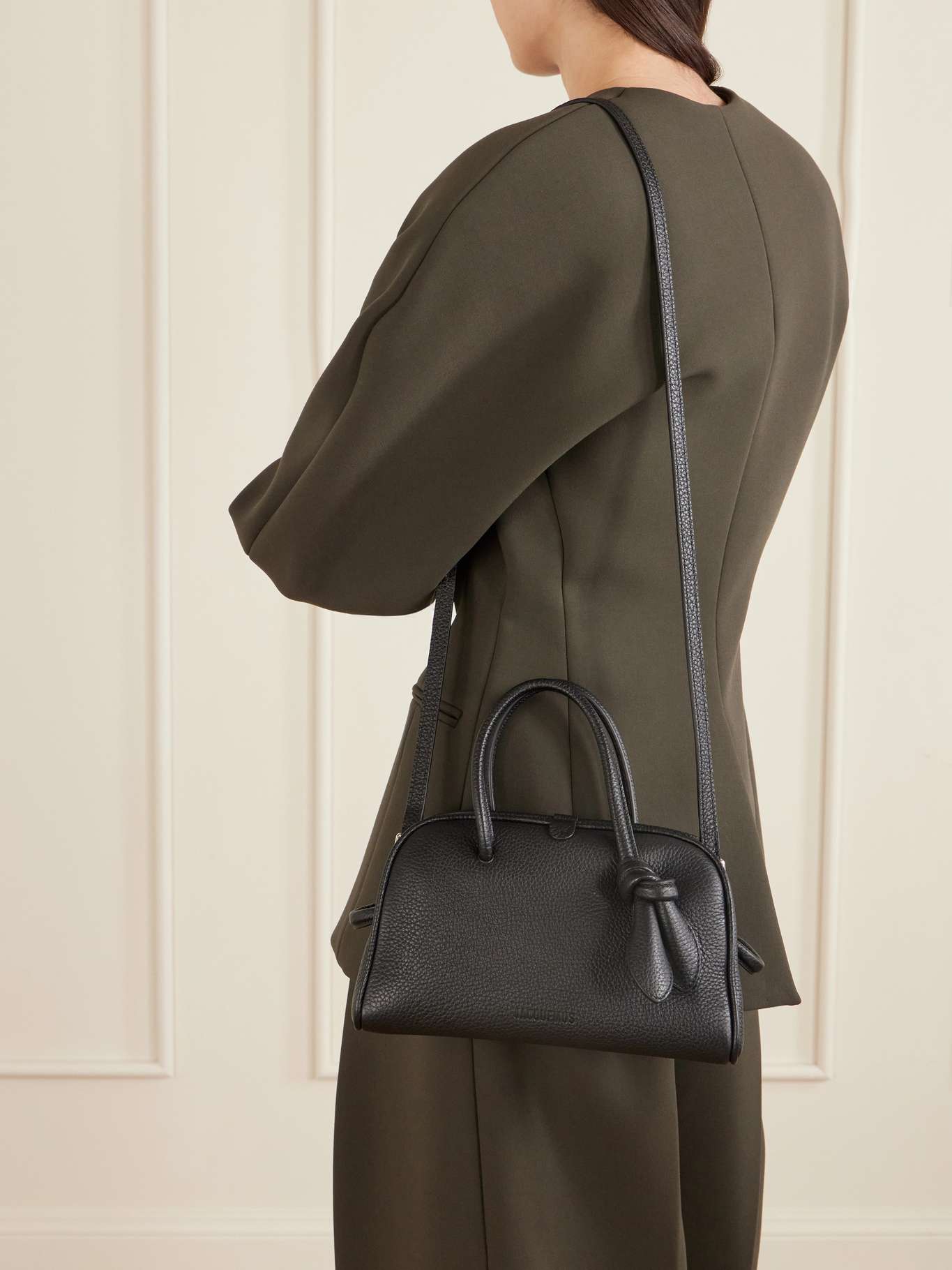 JACQUEMUS SMALL TURISMO BOWLING BAG