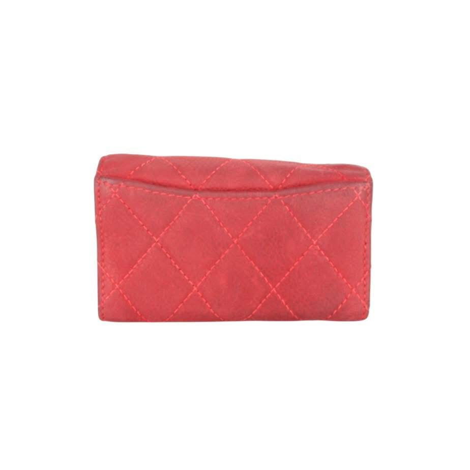 CHANEL RED KEY CASE