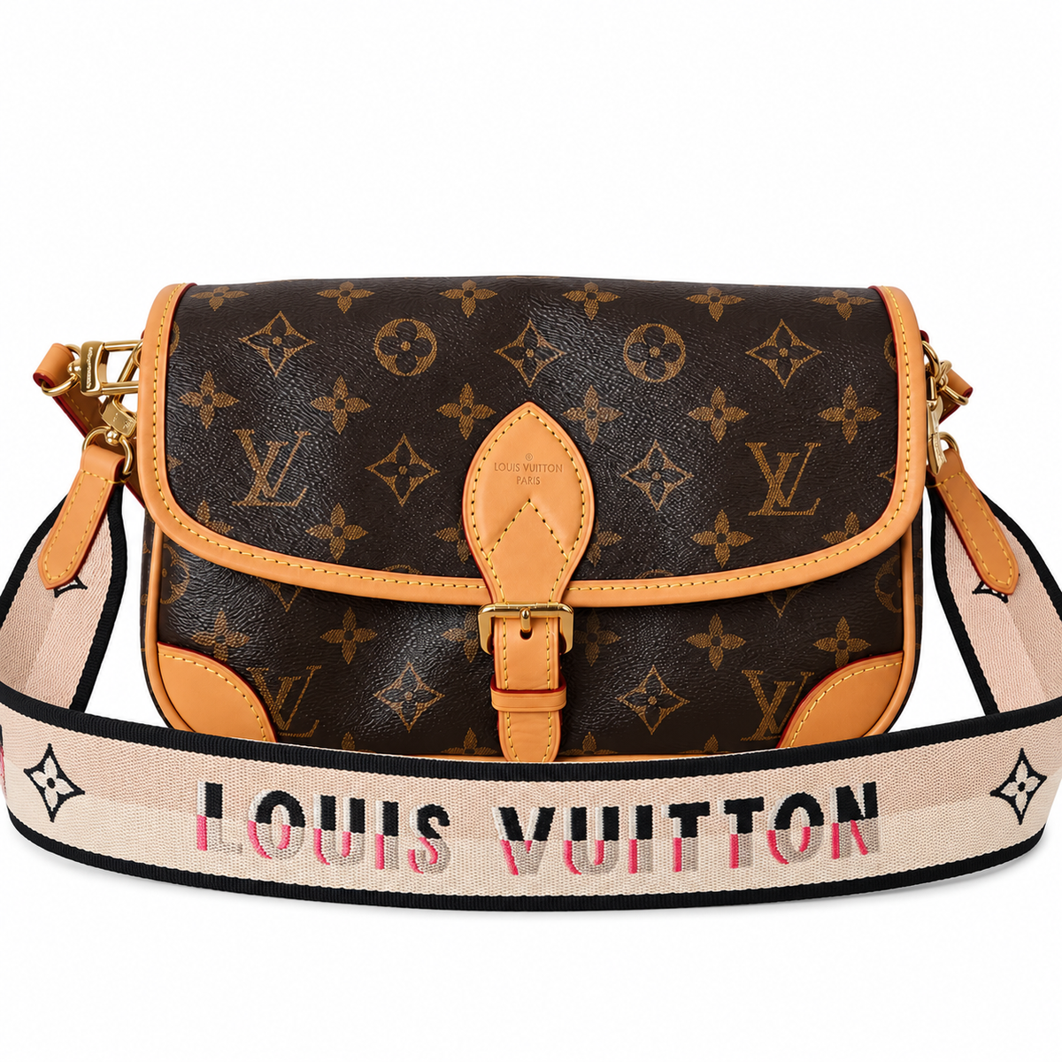 LOUIS VUITTON DIANE SATCHEL BLACK