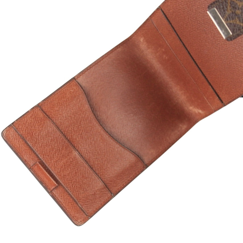 LOUIS VUITTON LV MONOGRAM FOLDING BUSINESS CHECK BOOK COVER