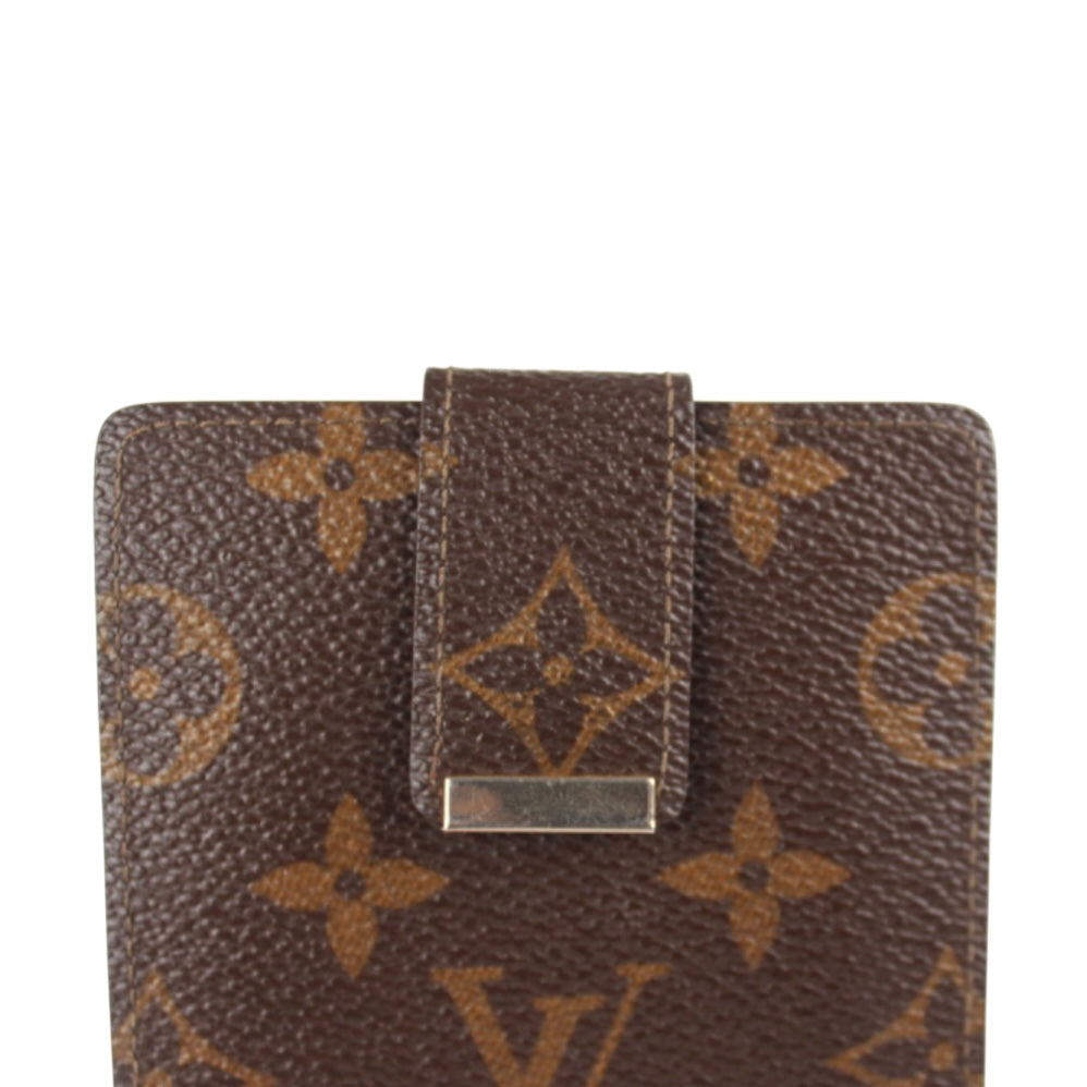 LOUIS VUITTON LV MONOGRAM FOLDING BUSINESS CHECK BOOK COVER
