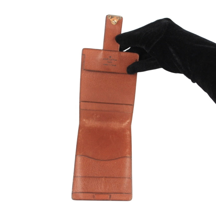 LOUIS VUITTON LV MONOGRAM FOLDING BUSINESS CHECK BOOK COVER