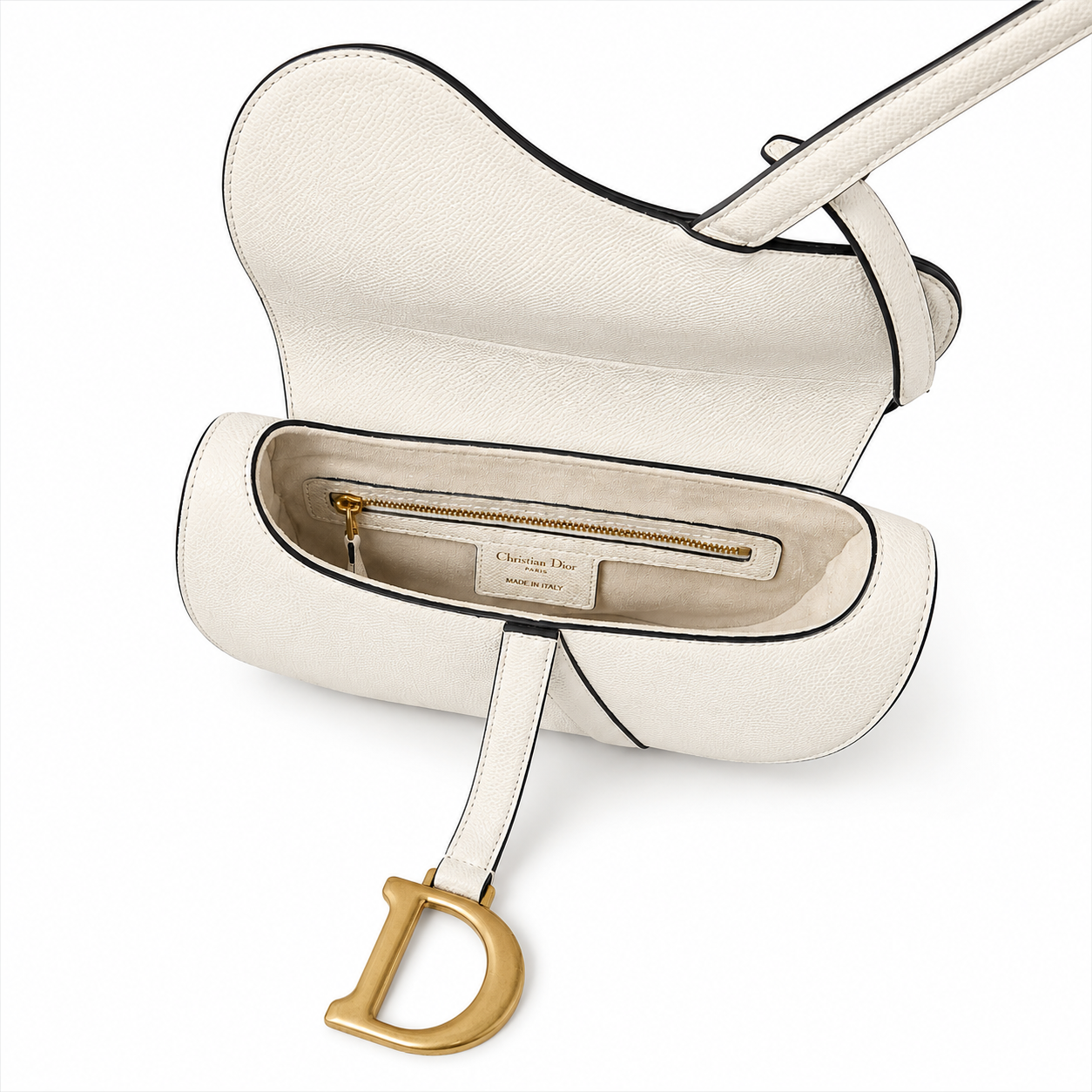 CHRISTIAN DIOR CD MEDIUM SADDLE BAG