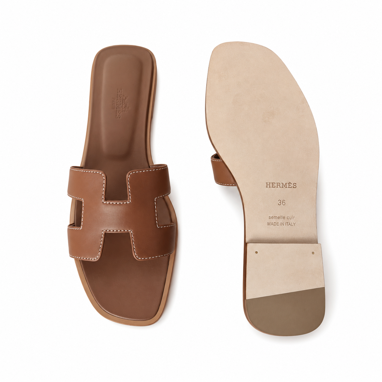 HERMES ORAN SANDALS