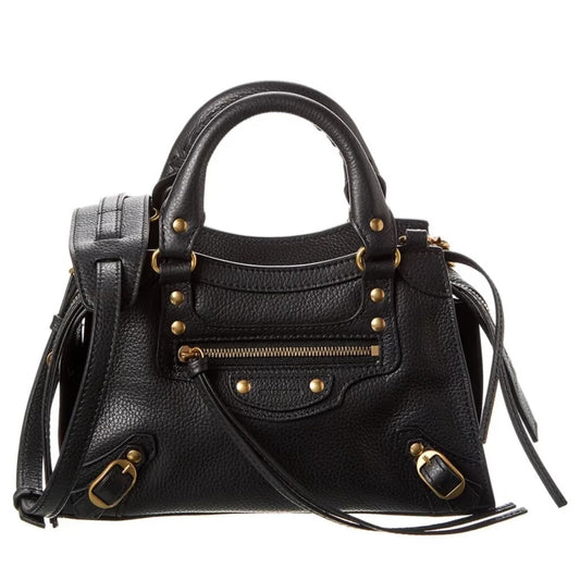 BALENCIAGA  NEO CLASSIC LEATHER CROSS BODY BAG