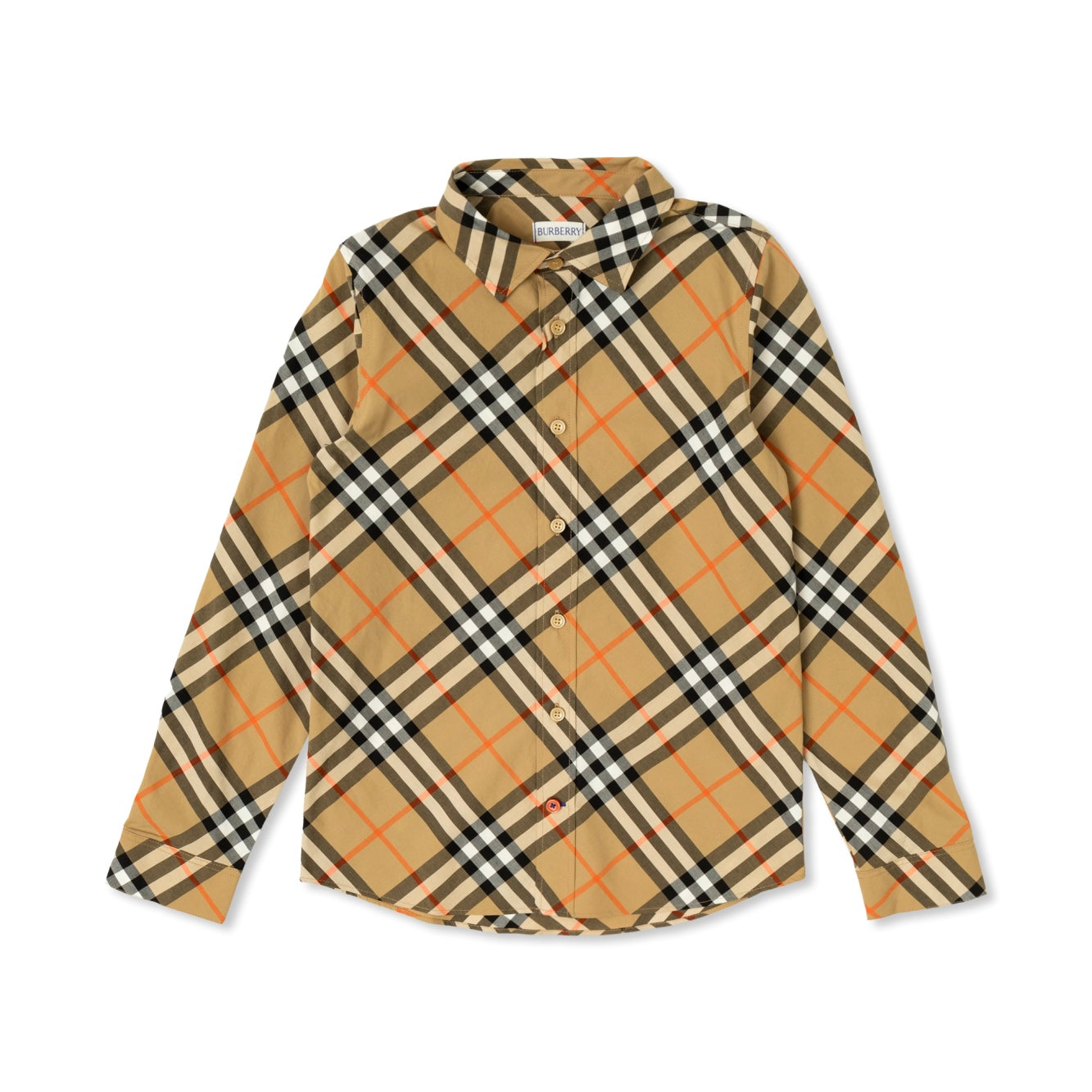 BURBERRY KIDS CHECK PATTERN SHIRT