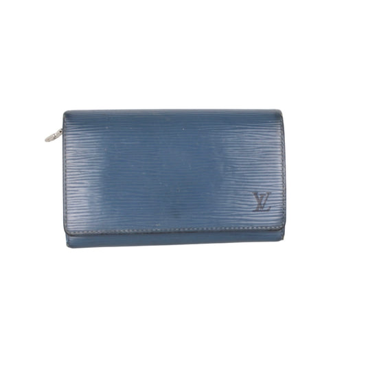 LOUIS VUITTON BLUE TRESOR WALLET