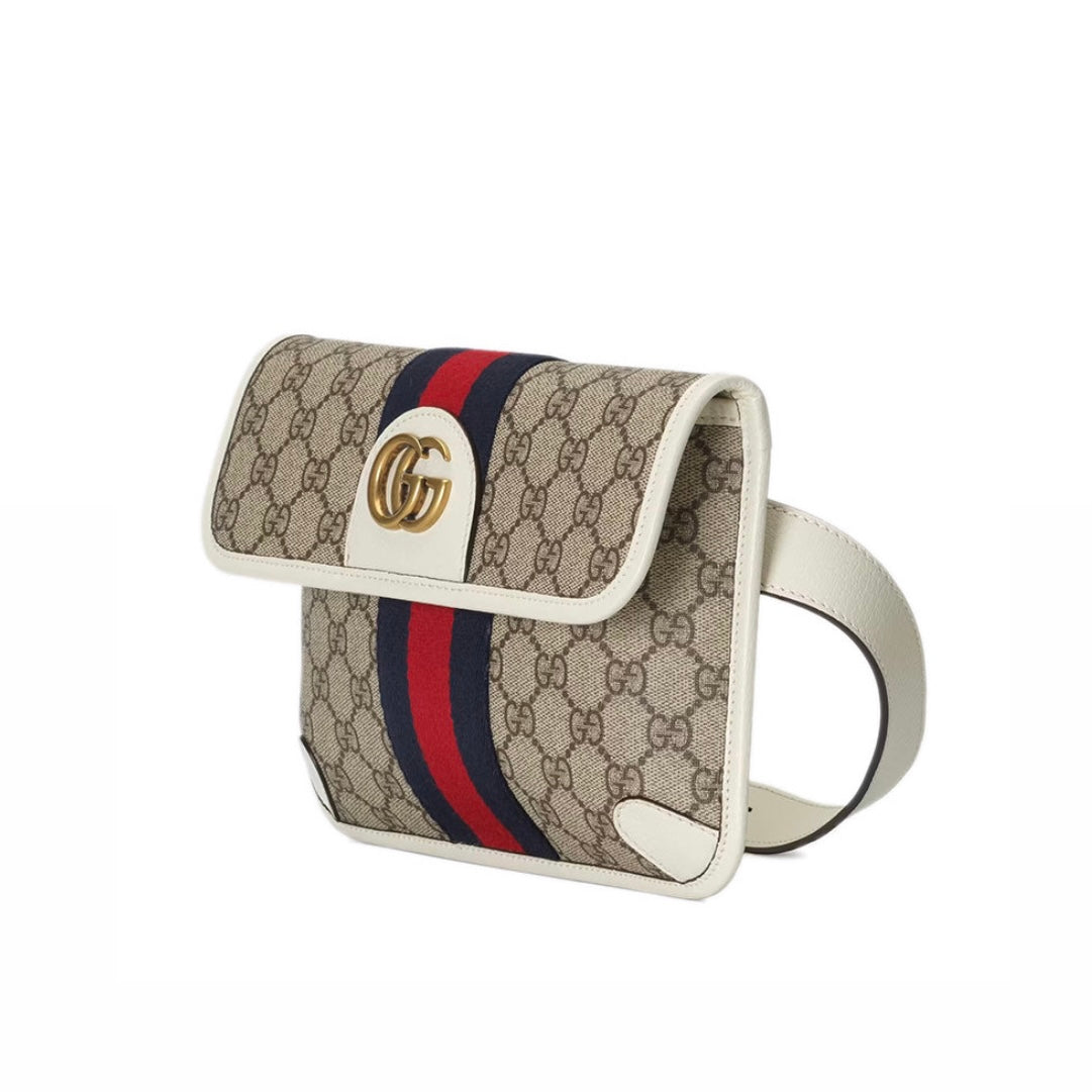 GUCCI SUPREME OPHIDIA BELT BAG