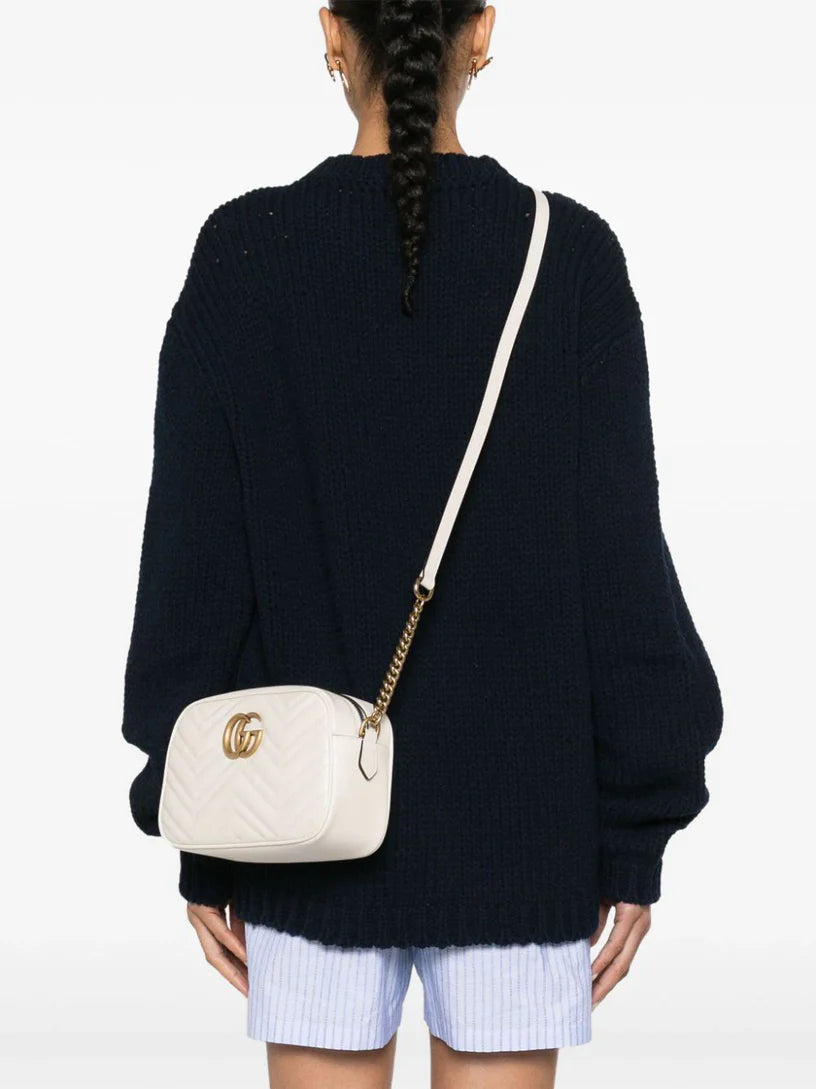 GUCCI GG MARMONT MATELASSE SMALL CAMERA BAG
