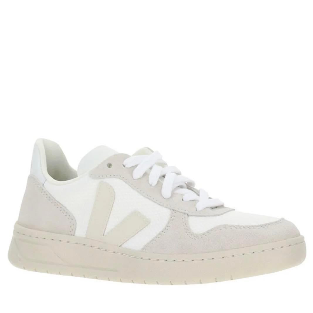 VEJA V-90 LEATHER SNEAKERS