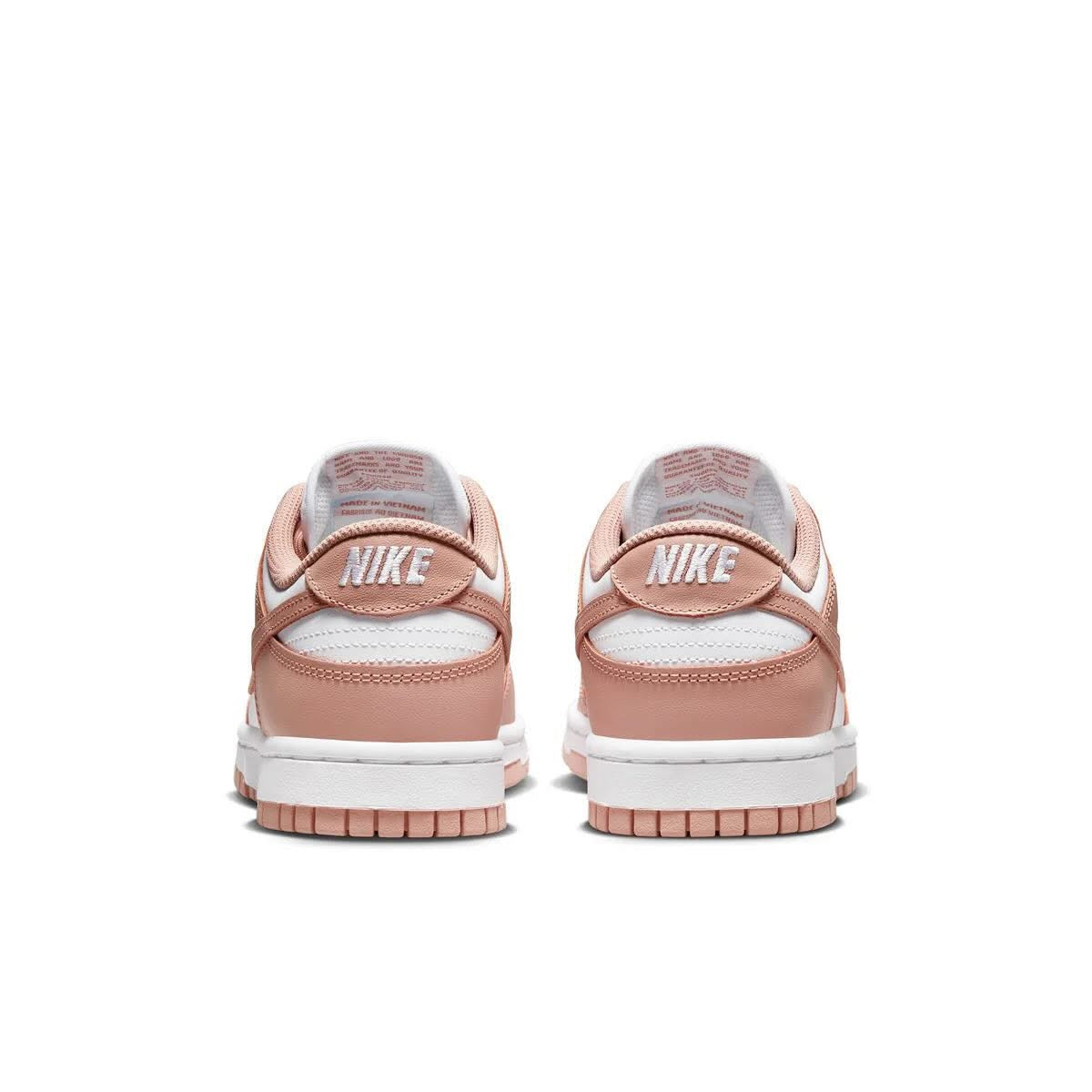 NIKE DUNK LOW GS WHITE ROSE