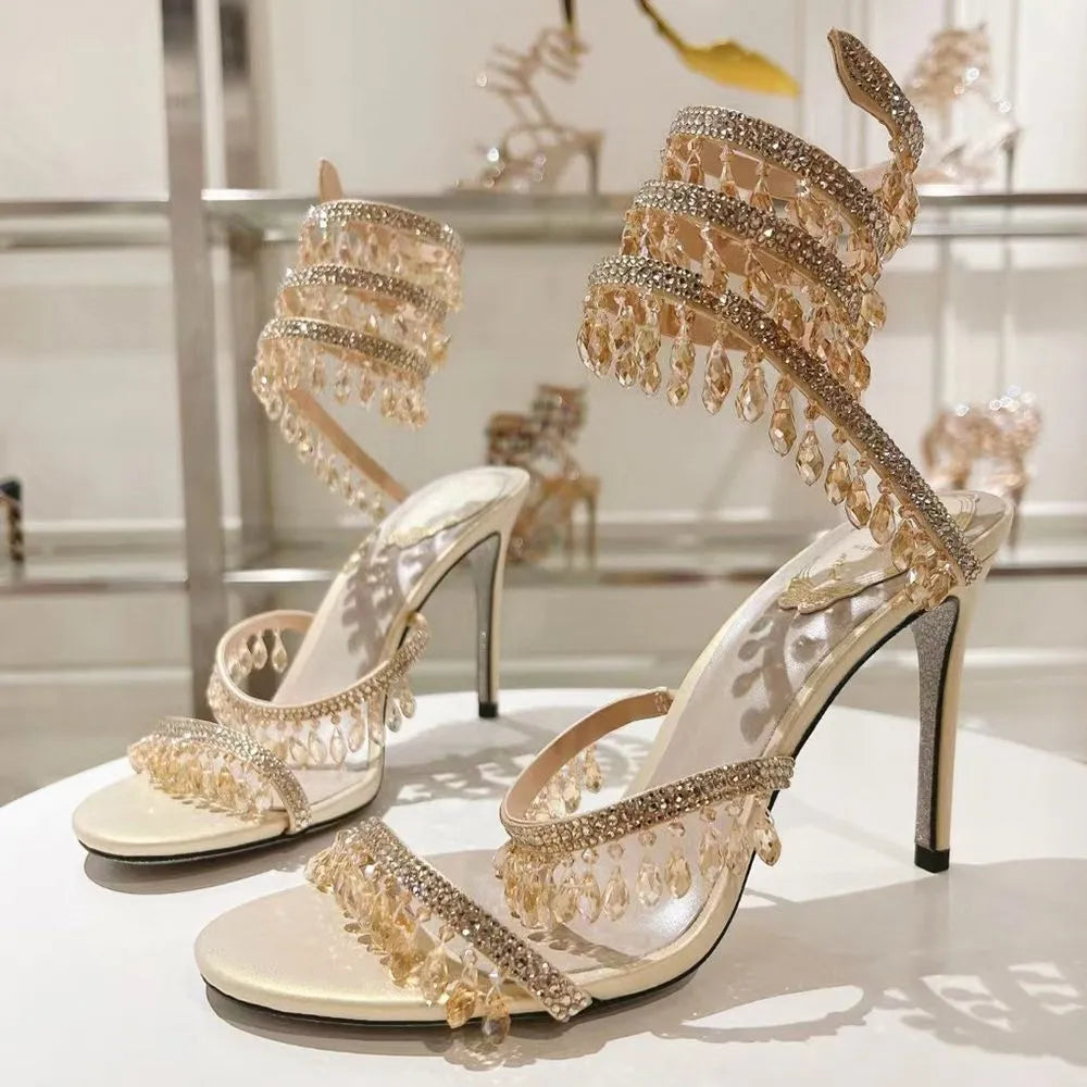 RENE CAOVILLA CHANDELIER HEELS