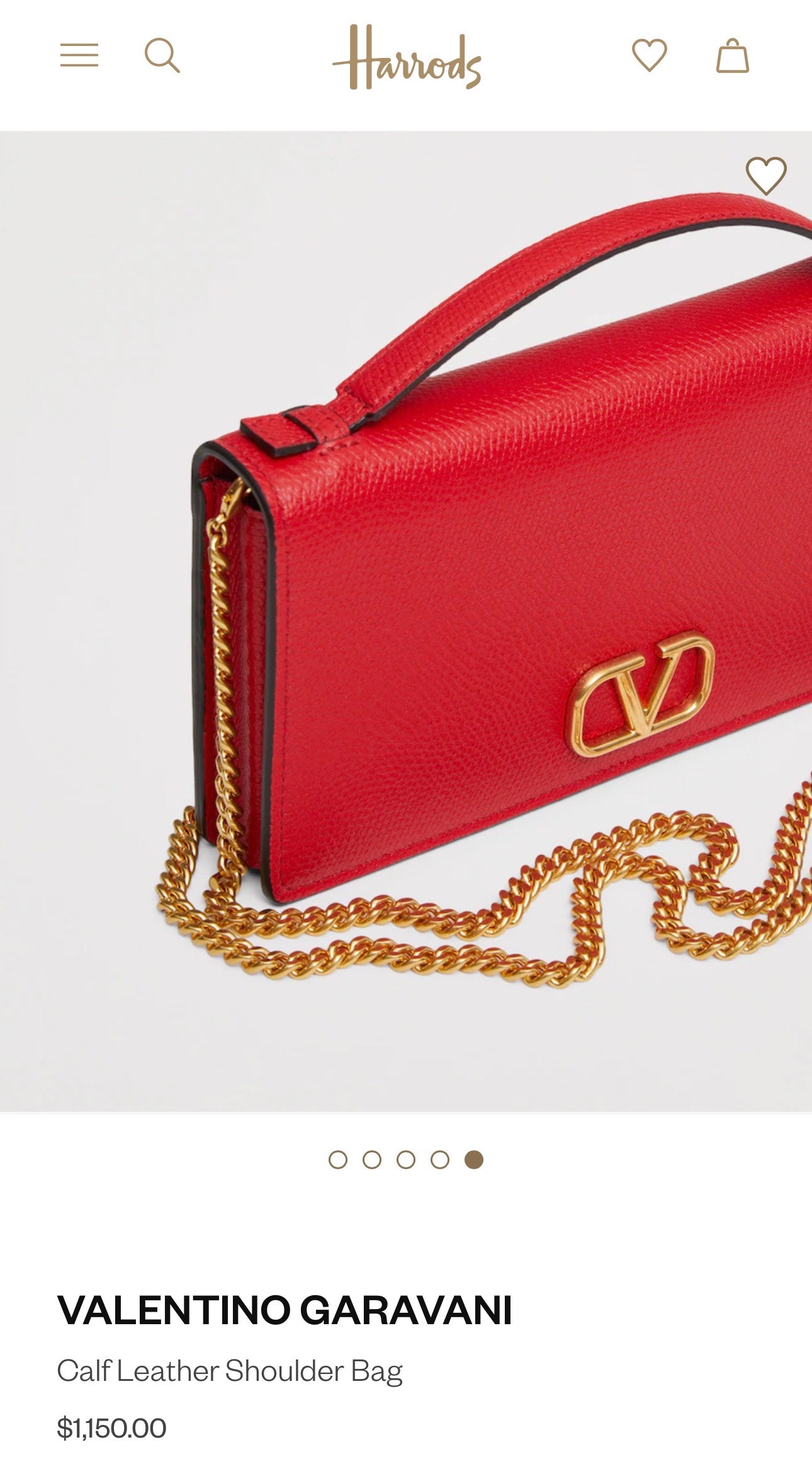 VALENTINO SMALL ROCKSTUD CROSSBODY