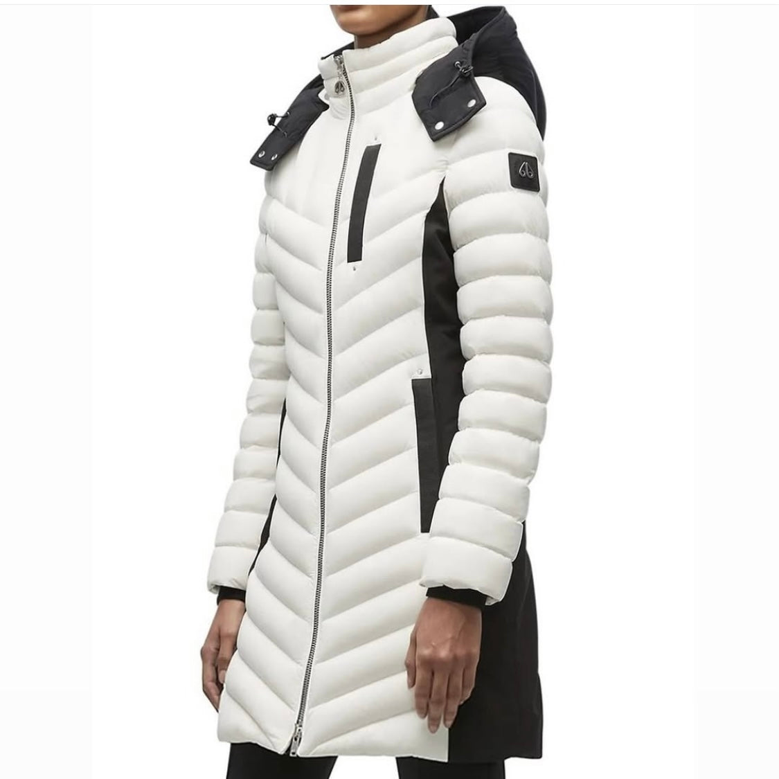 MOOSE KNUCKLES WHITE EAST PRAIRIE PARKA