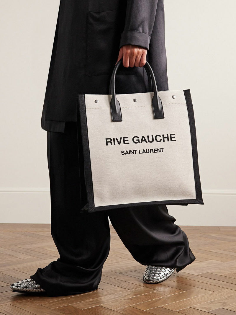 YVES SAINT LAURENT RIVE GAUCHE SMALL TALL TOTE YSL