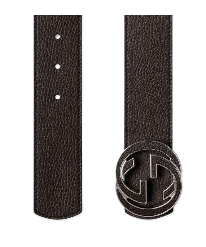 GUCCI GG UNISEX REVERSIBLE LEATHER BELT