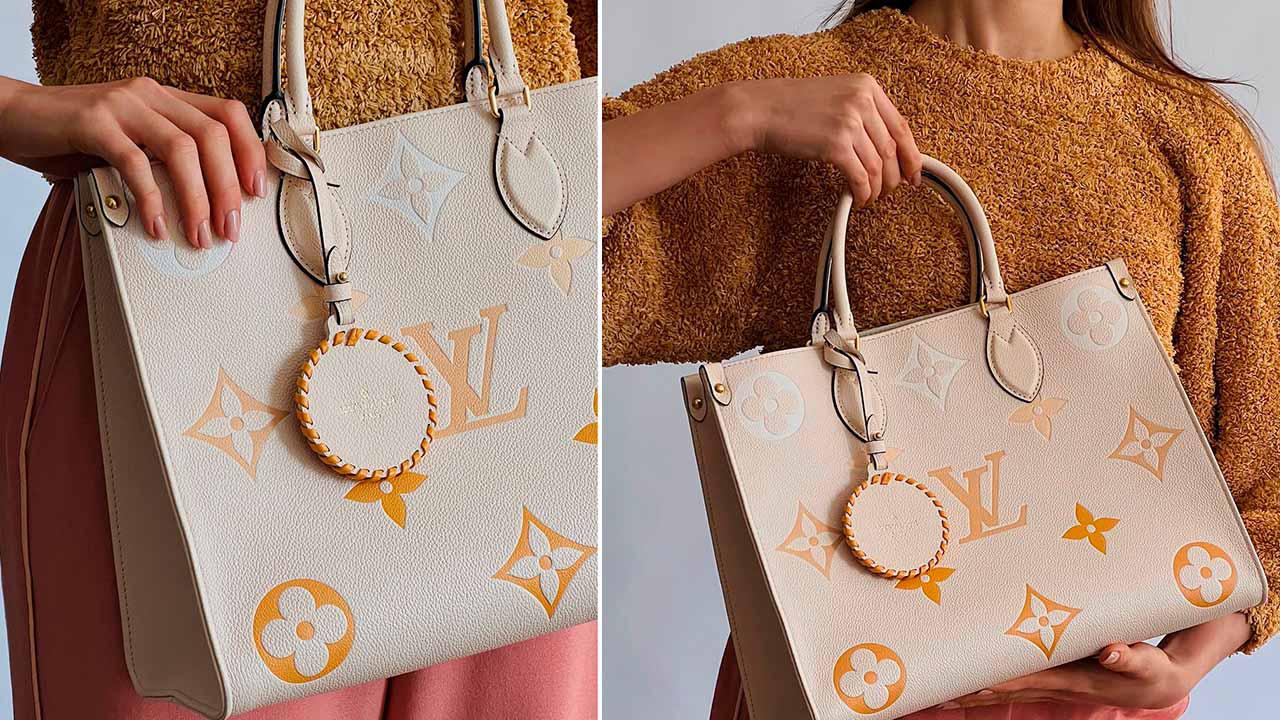 LOUIS VUITTON LV ON THE GO MM “BY THE POOL” LIMITED EDITION