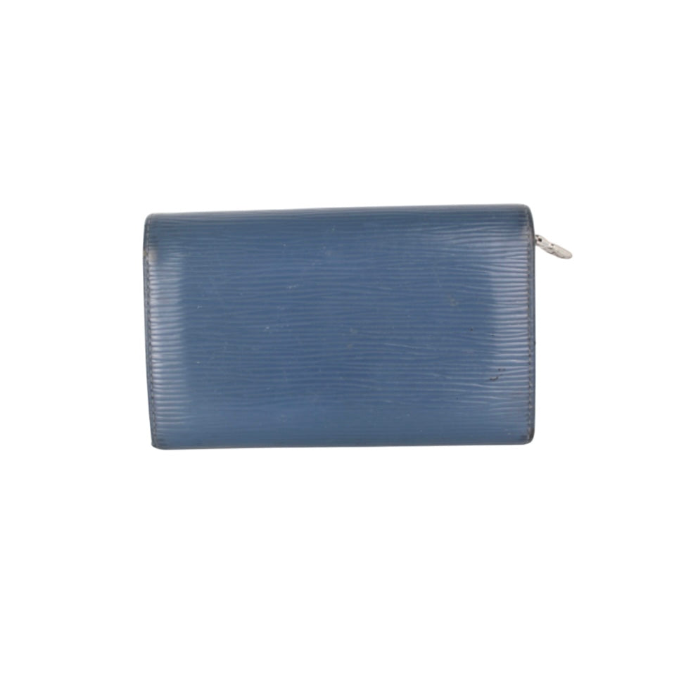 LOUIS VUITTON BLUE TRESOR WALLET