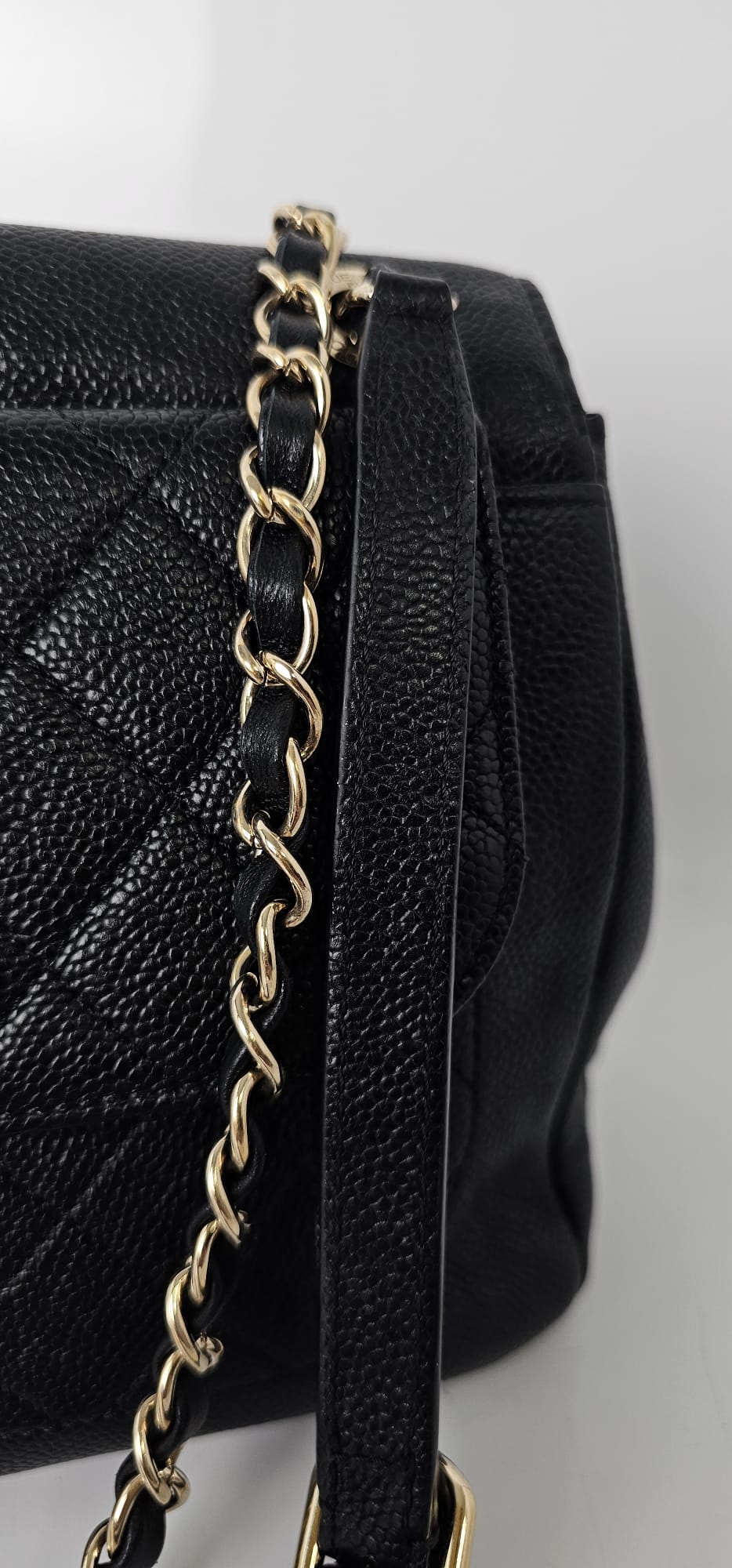 CHANEL CC QUILTED FLAP POCKEY SHOULDER BAG 2 in 1 STYLE